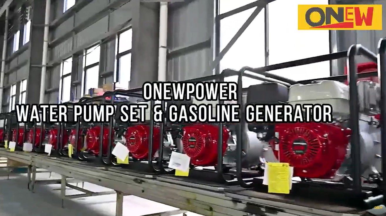 ONER POWER водяной насос и бензиновый генератор