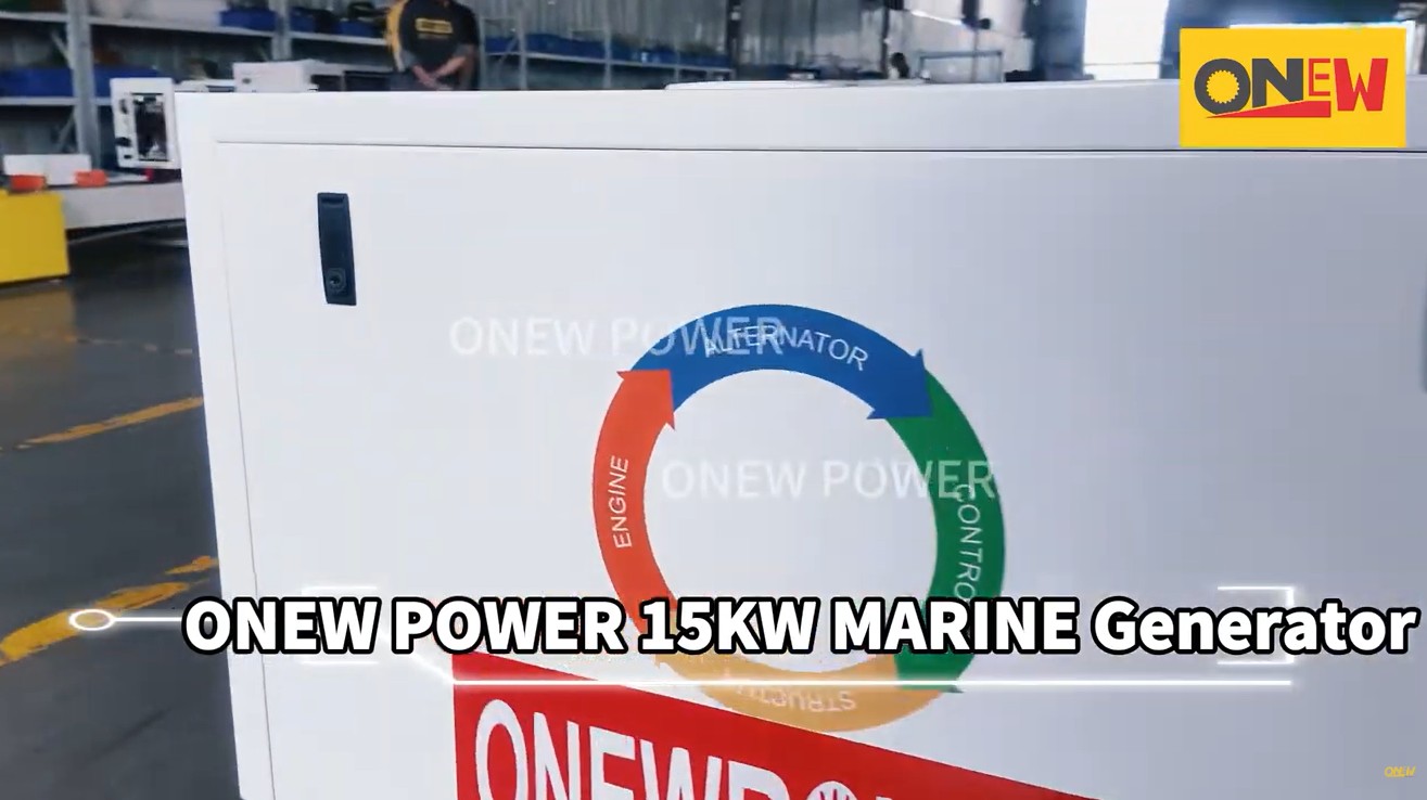 Судовой генератор ONWE POWER 15 кВт