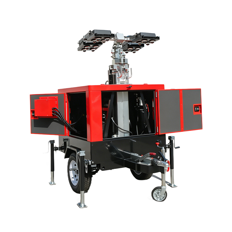 telescopic diesel light tower